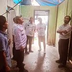 Lebak, - Kunjungan  Dinas Sosial  Kab. Lebak dan di dampingi Lurah Cijor...